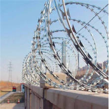 cross type barbed razor wire